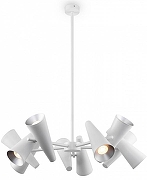 Люстра Maytoni Modern Giro MOD095PL-10W цвет плафона/подвески Белый, цвет арматуры Белый