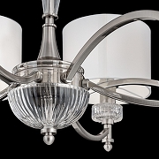 Люстра Maytoni Neoclassic Alicante MOD014CL-08N цвет плафона/подвески Белый, цвет арматуры Никель-3