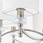 Люстра Maytoni Neoclassic Alicante MOD014CL-08N цвет плафона/подвески Белый, цвет арматуры Никель-5