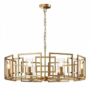 Люстра Maytoni Bow1 H009PL-08G цвет плафона/подвески Прозрачный, цвет арматуры Золото-3