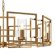 Люстра Maytoni Bow1 H009PL-08G цвет плафона/подвески Прозрачный, цвет арматуры Золото-5