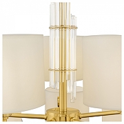 Люстра Maytoni Alloro MOD088PL-15BS цвет плафона/подвески Белый, цвет арматуры Латунь-2