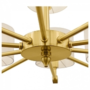 Люстра Maytoni Alloro MOD088PL-15BS цвет плафона/подвески Белый, цвет арматуры Латунь-3