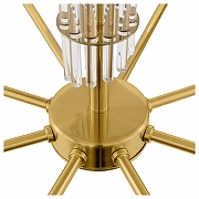 Люстра Maytoni Alloro MOD088PL-08BS цвет плафона/подвески Белый, цвет арматуры Латунь-3