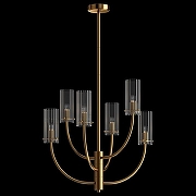 Люстра Maytoni Neoclassic Arco MOD223PL-06BS цвет плафона/подвески Прозрачный, цвет арматуры Латунь-1