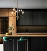 Люстра Maytoni Neoclassic Arco MOD223PL-06BS цвет плафона/подвески Прозрачный, цвет арматуры Латунь-8