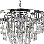 Люстра Maytoni Neoclassic Linn MOD091PL-05CH цвет плафона/подвески Прозрачный, цвет арматуры Хром-3