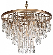 Люстра Maytoni L1nn MOD091PL-07G цвет плафона/подвески Прозрачный, цвет арматуры Золото