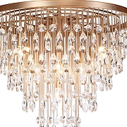 Люстра Maytoni L1nn MOD091PL-09G цвет плафона/подвески Прозрачный, цвет арматуры Золото-3