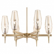 Люстра Maytoni L1ta H002PL-06G цвет плафона/подвески Прозрачный, цвет арматуры Золото