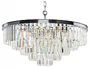 Люстра Maytoni Revero MOD085PL-12CH цвет плафона/подвески Прозрачный, цвет арматуры Хром