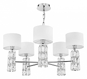 Люстра Maytoni Modern Talento DIA008PL-05CH цвет плафона/подвески Прозрачный, Белый, цвет арматуры Хром-1