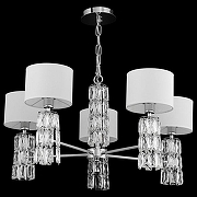 Люстра Maytoni Modern Talento DIA008PL-05CH цвет плафона/подвески Прозрачный, Белый, цвет арматуры Хром-3