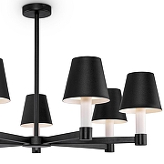 Люстра Maytoni Tet-a-tet MOD104PL-07B цвет плафона/подвески Черный, цвет арматуры Черный-1