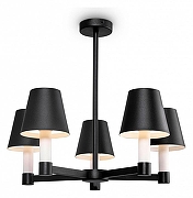 Люстра Maytoni Tet-a-tet MOD104PL-05B цвет плафона/подвески Черный, цвет арматуры Черный