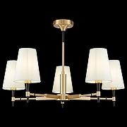 Люстра Maytoni Zaragoza H001CL-05BS цвет плафона/подвески Белый, цвет арматуры Латунь-2