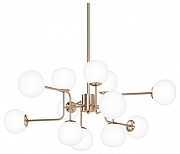 Люстра Maytoni Er1ch MOD221-PL-12-G цвет плафона/подвески Белый, цвет арматуры Золото-1