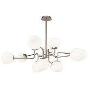 Люстра Maytoni Er1ch MOD221-PL-12-N цвет плафона/подвески Белый, цвет арматуры Никель