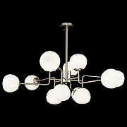 Люстра Maytoni Er1ch MOD221-PL-12-N цвет плафона/подвески Белый, цвет арматуры Никель-1