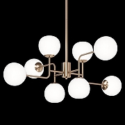 Люстра Maytoni Er1ch MOD221-PL-08-G цвет плафона/подвески Белый, цвет арматуры Золото-2