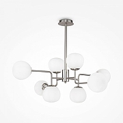 Люстра Maytoni Er1ch MOD221-PL-08-N цвет плафона/подвески Белый, цвет арматуры Никель-1