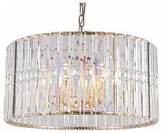 Люстра Maytoni Facet MOD094PL-06G цвет плафона/подвески Прозрачный, цвет арматуры Золото