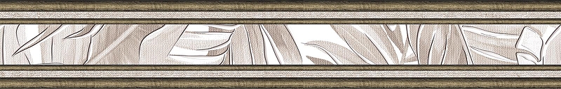 Бордюр Alma Ceramica Бонита / Bonita BWU54BNT004 Матовый 