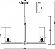 Люстра Maytoni Fortano MOD089PL-08BS цвет плафона/подвески Белый, цвет арматуры Латунь-6