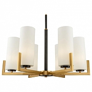 Люстра Maytoni Fortano MOD089PL-06BS цвет плафона/подвески Белый, цвет арматуры Латунь-1