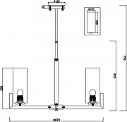 Люстра Maytoni Fortano MOD089PL-06BS цвет плафона/подвески Белый, цвет арматуры Латунь-5