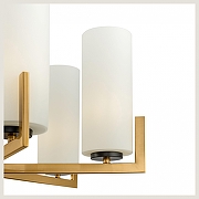 Люстра Maytoni Fortano MOD089PL-06BS цвет плафона/подвески Белый, цвет арматуры Латунь-2