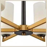 Люстра Maytoni Fortano MOD089PL-06BS цвет плафона/подвески Белый, цвет арматуры Латунь-3