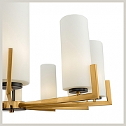 Люстра Maytoni Fortano MOD089PL-10BS цвет плафона/подвески Белый, цвет арматуры Латунь-2