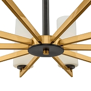 Люстра Maytoni Fortano MOD089PL-10BS цвет плафона/подвески Белый, цвет арматуры Латунь-4