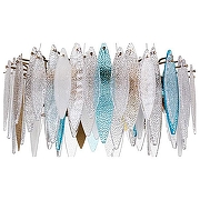 Люстра Divinare Amelie 6002/01 SP-8 цвет плафона/подвески Прозрачный, цвет арматуры Золото