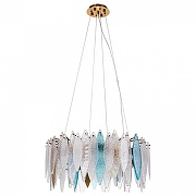 Люстра Divinare Amelie 6002/01 SP-8 цвет плафона/подвески Прозрачный, цвет арматуры Золото-1