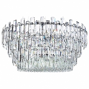 Люстра Divinare Bellatrix 3510/02 SP-18 цвет плафона/подвески Прозрачный, цвет арматуры Хром