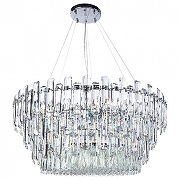 Люстра Divinare Bellatrix 3510/02 SP-18 цвет плафона/подвески Прозрачный, цвет арматуры Хром-1