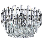 Люстра Divinare Bellatrix 3510/02 LM-11 цвет плафона/подвески Прозрачный, цвет арматуры Хром