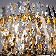 Люстра Divinare Bivara 7567/18 SP-10 цвет плафона/подвески Прозрачный, цвет арматуры Бронза-3