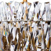 Люстра Divinare Bivara 7567/18 SP-10 цвет плафона/подвески Прозрачный, цвет арматуры Бронза-4