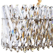 Люстра Divinare Bivara 7567/18 SP-12 цвет плафона/подвески Прозрачный, цвет арматуры Бронза-2