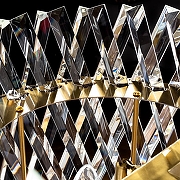 Люстра Divinare Bivara 7567/18 SP-12 цвет плафона/подвески Прозрачный, цвет арматуры Бронза-3