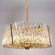 Люстра Divinare Bivara 7567/18 SP-16 цвет плафона/подвески Прозрачный, цвет арматуры Бронза-2