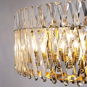 Люстра Divinare Bivara 7567/18 SP-16 цвет плафона/подвески Прозрачный, цвет арматуры Бронза-3