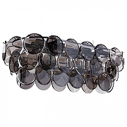 Люстра Divinare Chloe 7566/02 SP-13 цвет плафона/подвески Светло-серый, цвет арматуры Хром