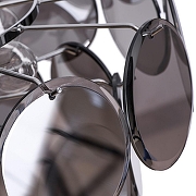 Люстра Divinare Chloe 7566/02 SP-8 цвет плафона/подвески Светло-серый, цвет арматуры Хром-4