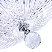Потолочный светильник Divinare Lianto 4010/02 PL-3 цвет плафона/подвески Прозрачный, цвет арматуры Хром-2