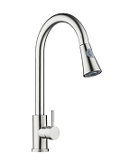 Смеситель для кухни Orange Steel M99-120st Сталь-6