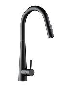 Смеситель для кухни Orange Steel M99-007b Черный матовый-6